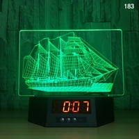 Toyella Explosion Electronic Products Užari DOLPHIN 3D noćni svjetlo Kreativno poklon LED bežična tablica