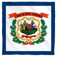 - Zapadna zastava Zapadna Virdžinija - Bandana - 22 22