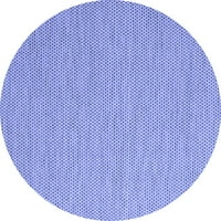 Ahgly Company u zatvorenom okruglom sažetkom plave suvremene prostirke, 7 '