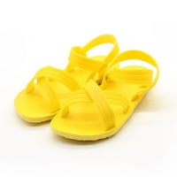 Katalemske dame Udobne ženske sandale na otvorenom plaža klizne cipele modna žuta 38