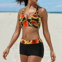 Ženski kupaći kostimi Bikini Push Up Bikini Set Thong Brazilski kupaći kostim kupaći kostimi Žene
