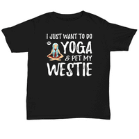 Yoga i PET Westie majica za Westie Dog mama
