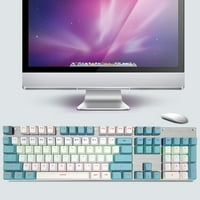 Smart opreme, Shengxiny Mechalic Gaming tastatura RGB LED pozadinska oznaka žičana tastatura sa plavim