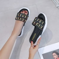B91XZ ravne sandale za žene Ljeto platform platforme papuče i papuče plaža modne ženske sandale za slobodno