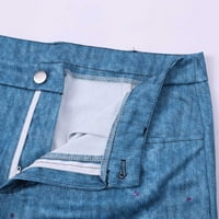 Mveomtd ženski dugi izbor od tiskanih casual labavih hlača udobne mikro zapaljene hlače labave pantalone
