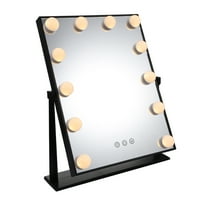 Podesite LED utikač jednokrevetne makeup zrcalno zrcalno ogledalo visoke rezolucije sa sijalicama