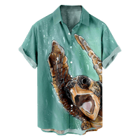 Muške košulje kratkih rukava s majicom majica Ocean Airbes Ispiši havajske majice Ljetna kuća za odmor