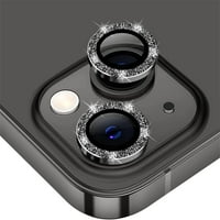 Southwit za iPhone Mini fotoaparat zaštitnik, poklopac kamere krug kaljeno staklo za iPhone Mini [GLITTER