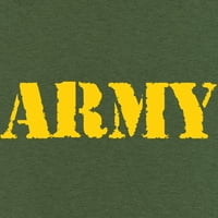 The Thee Hunt Army Majica Vojni vojnik Powi Mea Patriots Veteranna majica veterana, siva, 3x-velika