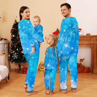 Božićne pidžame za obiteljske klasične spavanja za spavanje Xmas pidžama za odrasle mlade pse