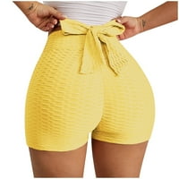 Petort ženske kratke hlače za žene plus veličine Ljetni modni elastični struk pamučne kratke hlače casual