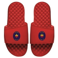 Muški Islide Red Chicago Vatreni logotip slabine sandale