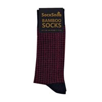 Snob s čarapa - Mens uzorkovni dizajn Formalne bambusove čarape za haljinu