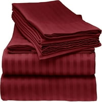Broj navoja egipatski pamuk 4-komadni krevet za krevet postavljen duboki džep veličine kraljevske