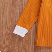 Djevojčica za bebe dječak jesenska odjeća rebrasti pleteni pulover dugih rukava dugačke hlače tople