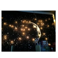 Cosmo mjesec zvezda ukrasna tapiserija osvježavajuća zida zida viseći plišani pozadinski krpa dnevna