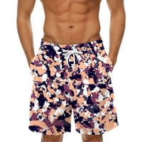 Cuoff Hlače Muški kratke hlače Ljetni odmor Havajske casual lagane muške šorc vlage Wicking muški kratke