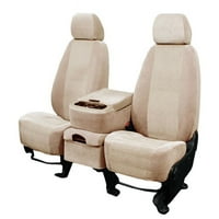 Caltrend Stražni Split nazad i čvrsti jastuk O.E. Velor pokriva za sjedalo za 2007. godinu - Nissan Versa - NS134-05RS Sandstone Monarch umetak sa klasičnim oblogom
