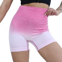 Plus size joga kratke hlače sa džepovima za žene Yoga Crazy Hlače Joga kratke hlače Visoki struk Žene