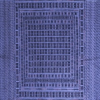 Ahgly Company Zatvoreni kvadrat Perzijski plavi tradicionalni prostirci, 7 'kvadrat