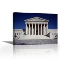 S. Zgrada Vrhovnog suda, Washington, D.C. - Savremena likovna umjetnost Giclee na platnu Galerija -