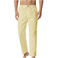 Viadha muške pamučne pantalone sa elastičnim strukom vunenike dnevne casual pantsstraight hlače sportske