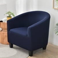 Čvrsta boja Stretch kauč s kaučem s klizačem Loveseat jastuk s rukama i sjedala pokriva fotelja SKLINKORI