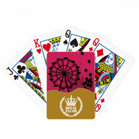 Balon Ferris kotač za zabavu Park Royal Flush Poker igračka karta
