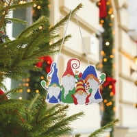 Veki božićni poklon ukrasi Dekoracija Viseća proizvoda Porodični personalizirani ukras visi božićni