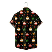 Božić Havajska božićna havajska majica Jedinstvene bluze Bluze kratkih rukava za putovanja i izlaske