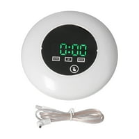 Domqga Termometar Sat, budilica LED za dnevni boravak za ured za spavaću sobu