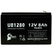 Kompatibilni APC sigurnosni baterijski baterijski bateriju - Zamjena UB univerzalna zapečaćena olovna kiselina - uključuje dva F do F terminalnih adaptera
