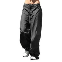 Advoicd casual pantalone za žene labave fit muške dukseve žene visoke strukske hlače sa čvrstom u obliku