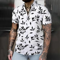 Ljetni trendi čišćenje muški košulja Muška ljetna nova labava tiskana majica kratkih rukava Cardigan