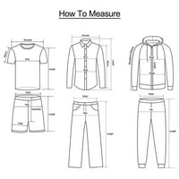 Advoicd Teretne kratke hlače za muškarce muške šetnje kratkim muškim radnim hlačama