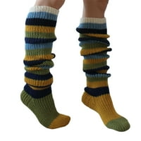 Amiliee Thitne nogu za žene za žene tople nogu čarape za čišćenje koljena