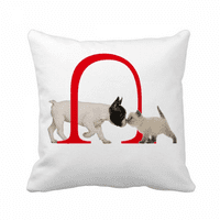 Mačke psi poljubac love kućni ljubimci Art deco modni bacanje jastuk za spavanje kauč na razvlačenje