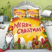 Božićni krevet za posteljinu, Božić Santa Claus Tr