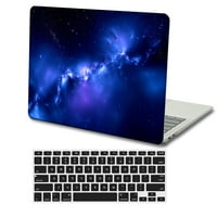 Kaishek Hard Shell kompatibilan sa - Objavljen MacBook Pro 16 sa XDR displejnom dodirom Type C + crni poklopac tastature Model: Galaxy 79_2