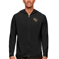 Muška antigua crni UCF vitezovi Legacy puni zip hoodie