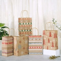 Božićna dekoracija, poklon torbe za božićne papirne torbe