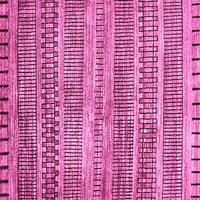 Ahgly Company Indoreni pravokutnik Sažetak ružičaste moderne prostirke, 5 '7'