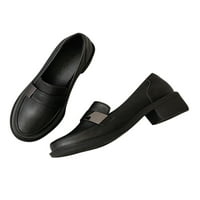 ROTOSW Women FAU kožna cipela na loafer Comfort Casual Cipes Okrugli nožni neklizaji Loaferi Vožnja