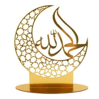 Mubarak akrilni ukras Ramadan ukrasi za domaću muslimansku zabavu