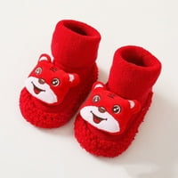 fvwitlyh čarape koje se osjećaju kao jastuci češljani pamučni slatki 3D dječji klizni čarape zimske