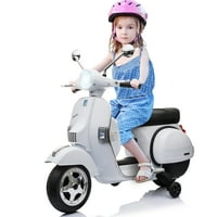 Vožnja na motociklu, licencirana vespa P Električni motocikl za djecu, dječji motocikl sa kotačima za