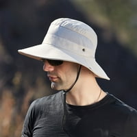 Muška kanta šešir proljeće i ljetne kape za sunčanje ribarskih šešira na otvorenom prozračan sklopivi