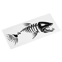 Mixfeer Fish naljepnice za usta Skeleton Naljepnice za ribu Ribolovni brod Kanu Kajak Grafički pribor