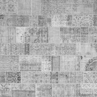 Ahgly Company u zatvorenom okrugli patchwork sive prolazne prostirke, 4 '