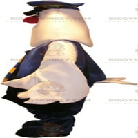 Slatka kostim za maskot pingvina u policijskoj haljini